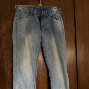 New York & Company Soho Jeans Curvy Cropped  Capri Jeans - Size 6